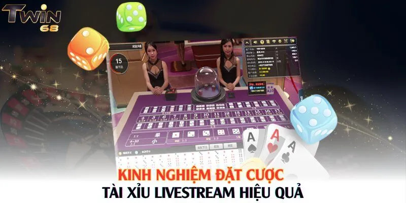Kinh nghiệm đặt cược tài xỉu livestream hiệu quả